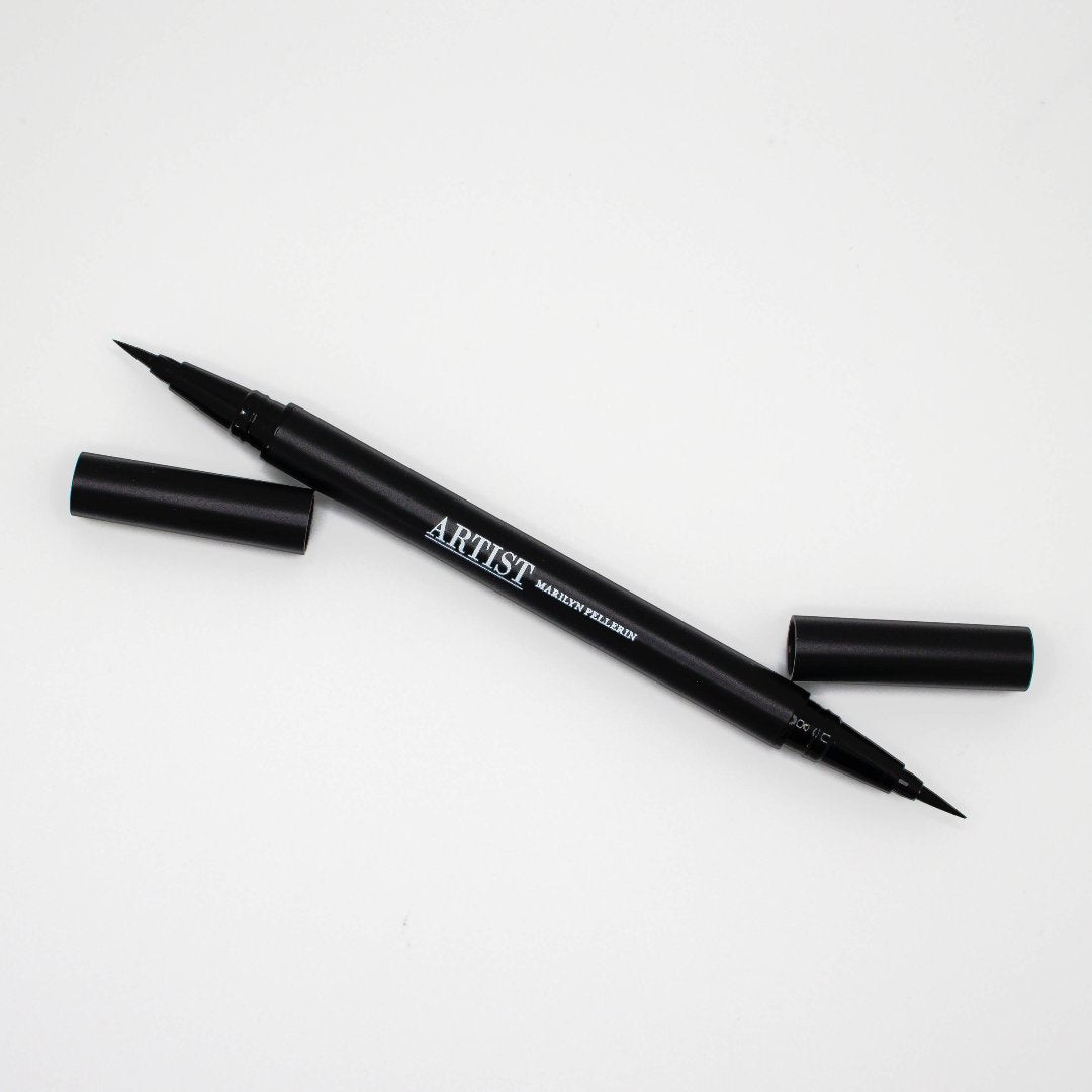 Image de l'eyeliner deux embouts sur fond blanc