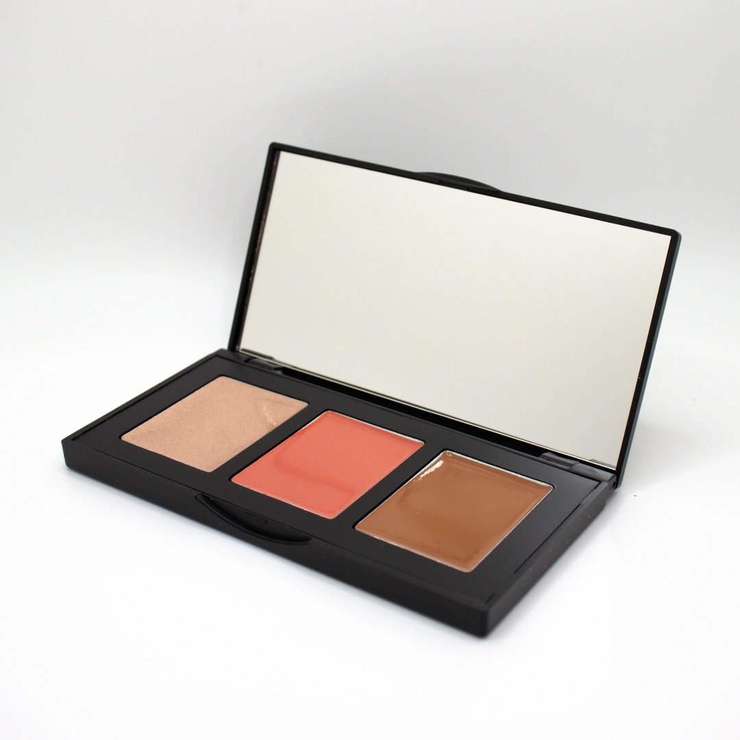 Image de la palette trio sur fond blanc